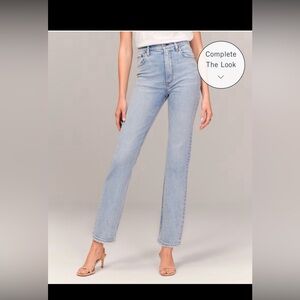 The Ankle Straight Ultra High Rise